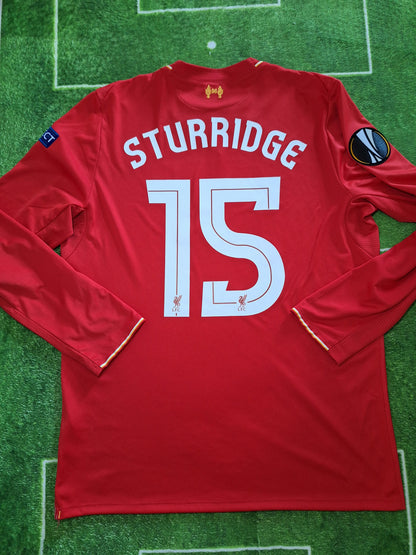 Tricou de fotbal Liverpool 2015-2016 acasă, Sturridge 15, L