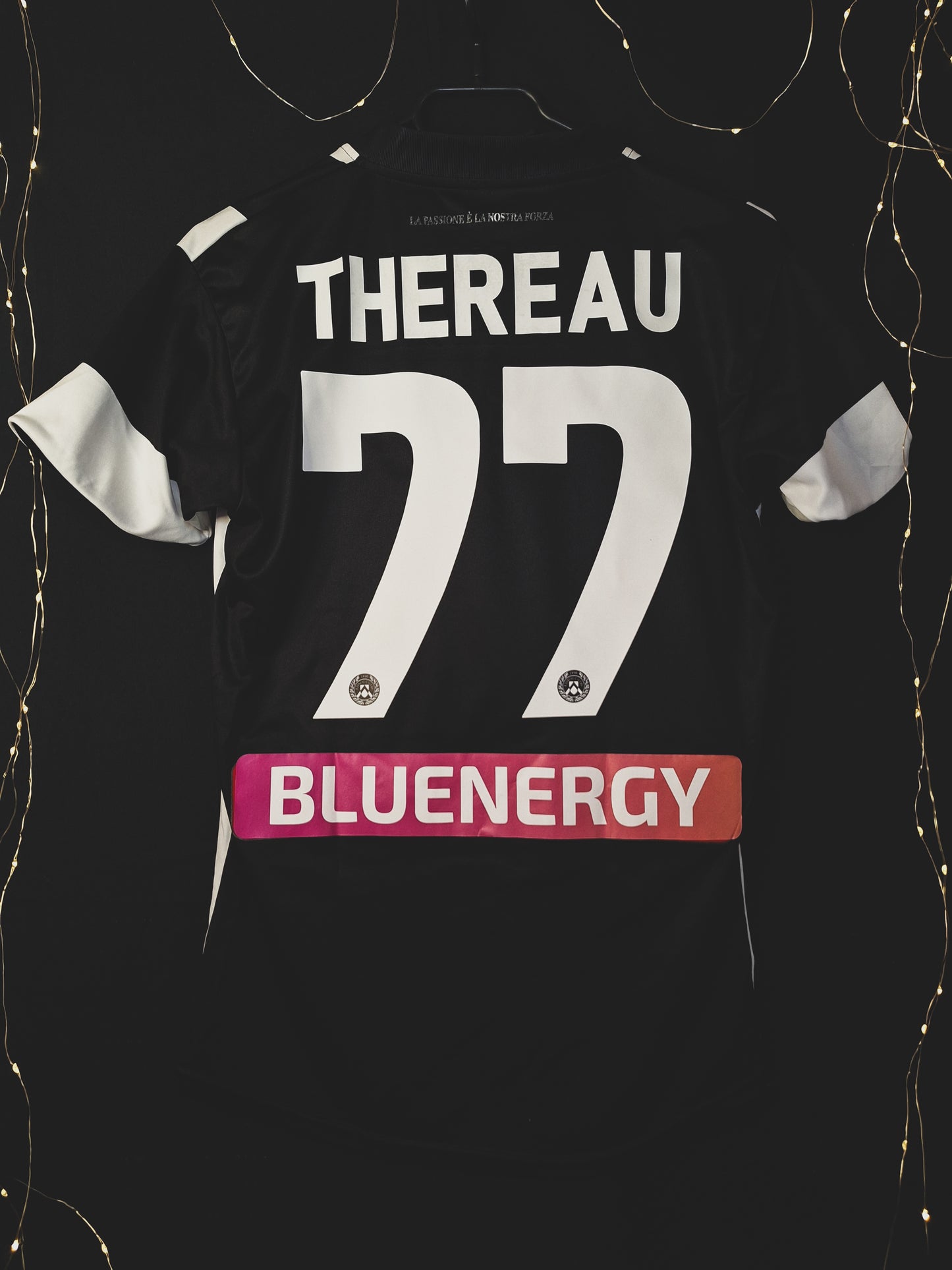 Tricou de fotbal Udinese 2017-2018, Thereau 77, S/XS