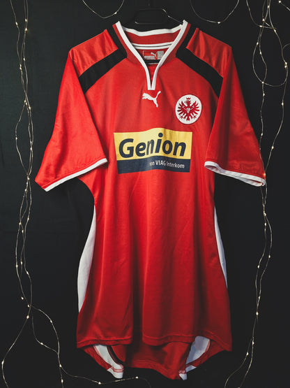 Tricou de fotbal Eintracht Frankfurt acasă 2000-2001, XL/XXL