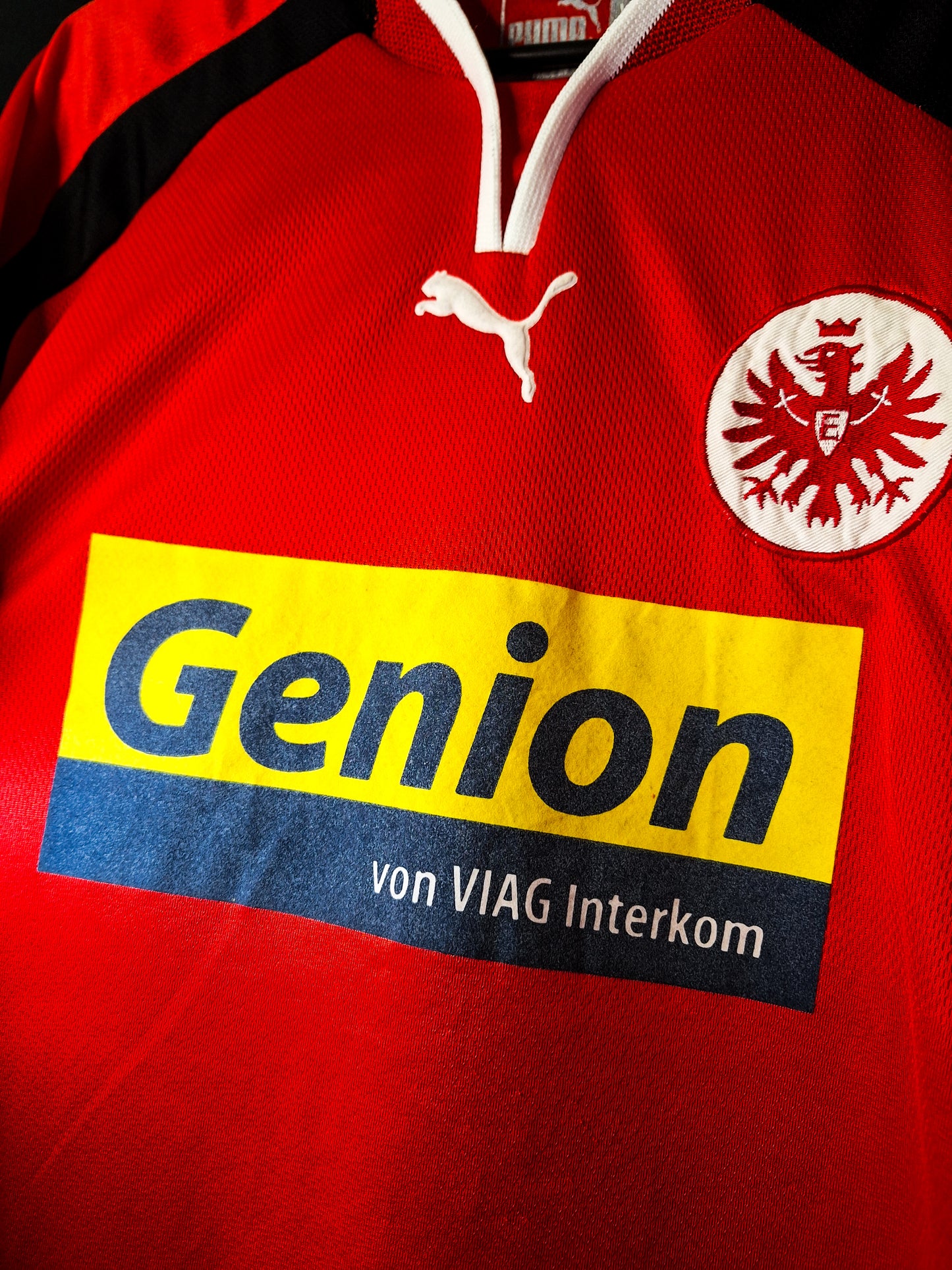 Tricou de fotbal Eintracht Frankfurt acasă 2000-2001, XL/XXL