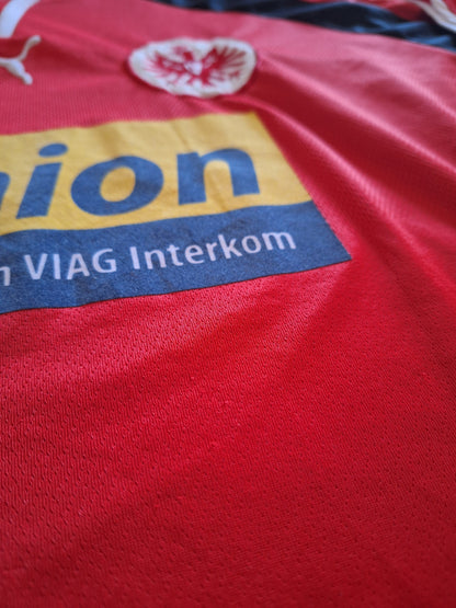 Tricou de fotbal Eintracht Frankfurt acasă 2000-2001, XL/XXL