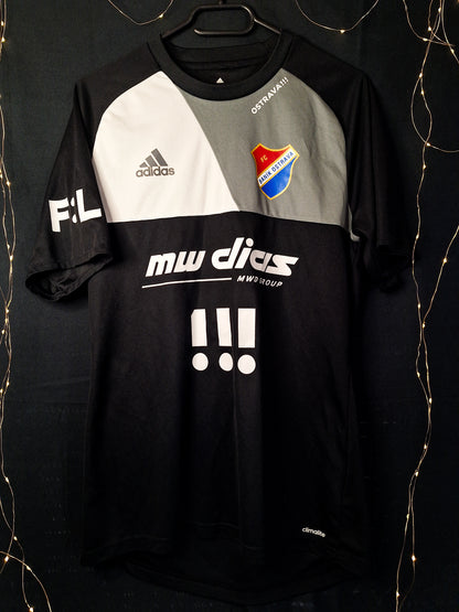 Banik Ostrava 2018-2019 player issue/match worn goalkeeper shirt, Viktor Budinský 30, M