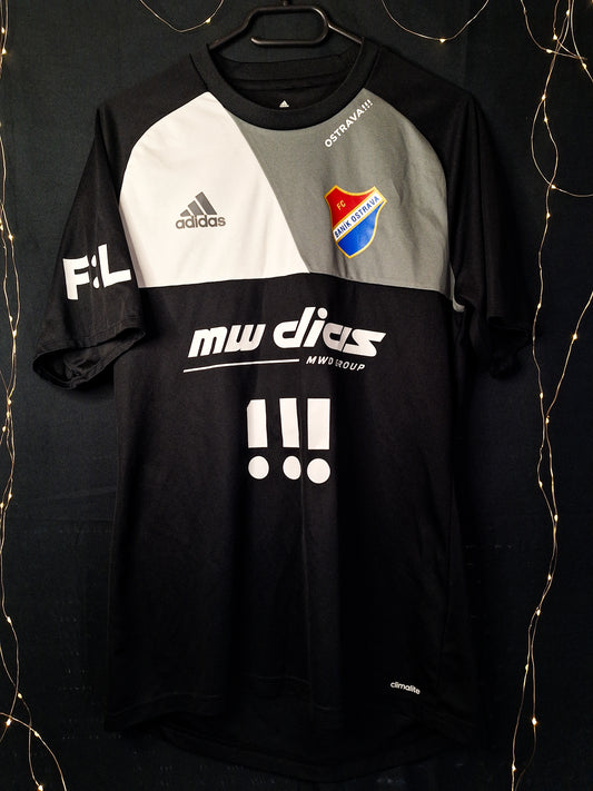 Tricou de fotbal Banik Ostrava 2018-2019 player issue/match worn portar, Viktor Budinský 30, M
