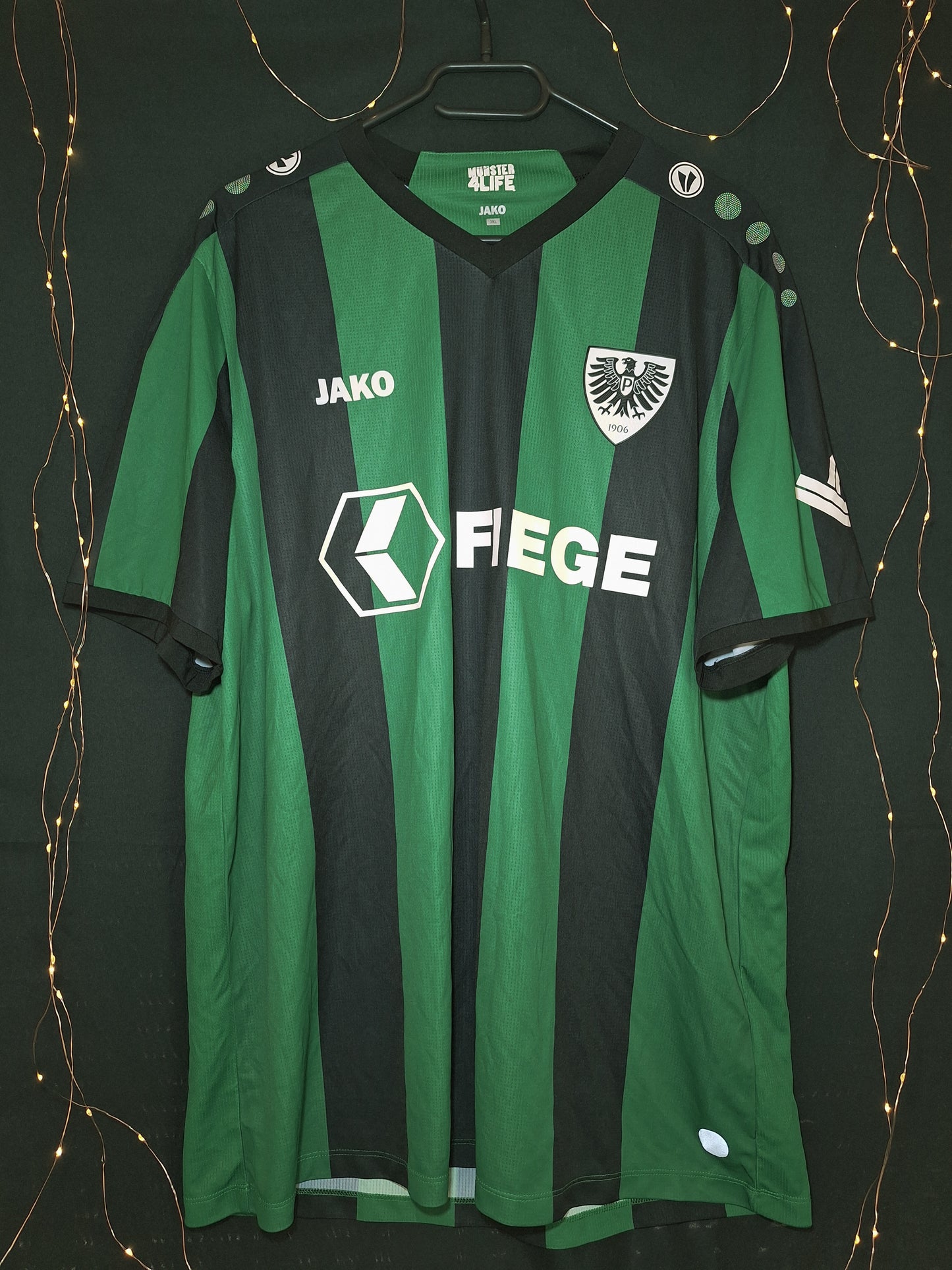 Tricou de fotbal Preußen Münster acasă 2023-2024, XL/XXL/3XL