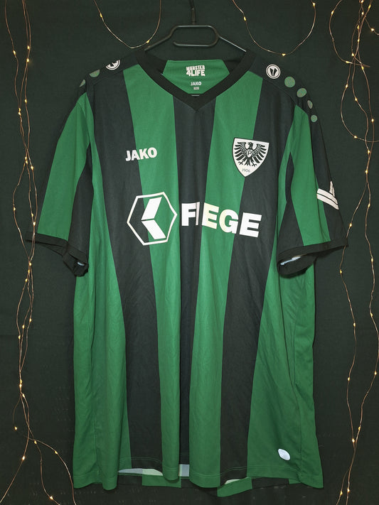 Tricou de fotbal Preußen Münster acasă 2023-2024, XL/XXL/3XL