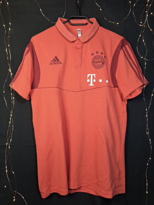 Tricou de fotbal Bayern München polo casual/antrenament, M