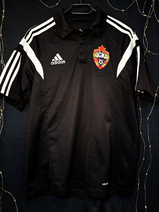 Tricou de fotbal Adidas template antrenament/casual, ȚSKA Moscova, M