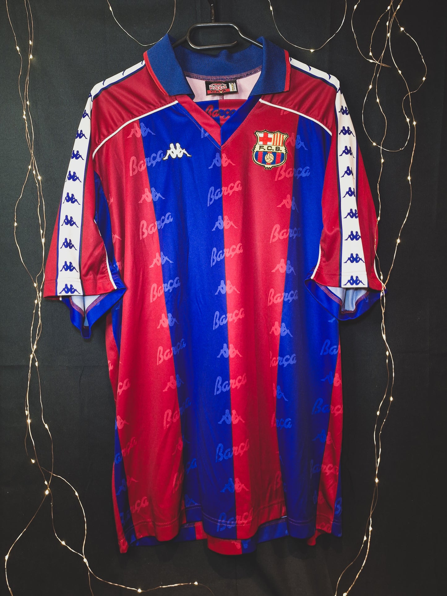 Tricou de fotbal FC Barcelona 1992-1995 acasă, XL