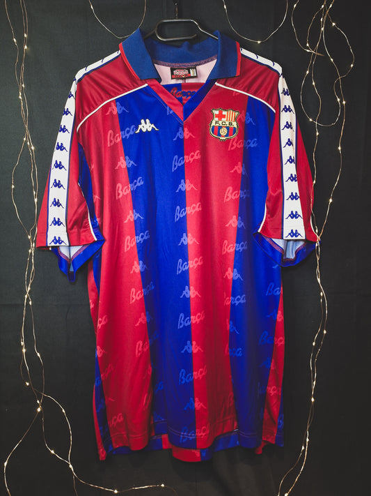 Tricou de fotbal FC Barcelona 1992-1995 acasă, XL