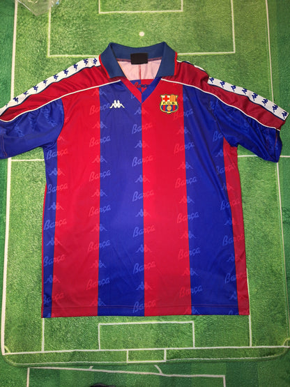 Tricou de fotbal FC Barcelona 1992-1995 acasă, XL