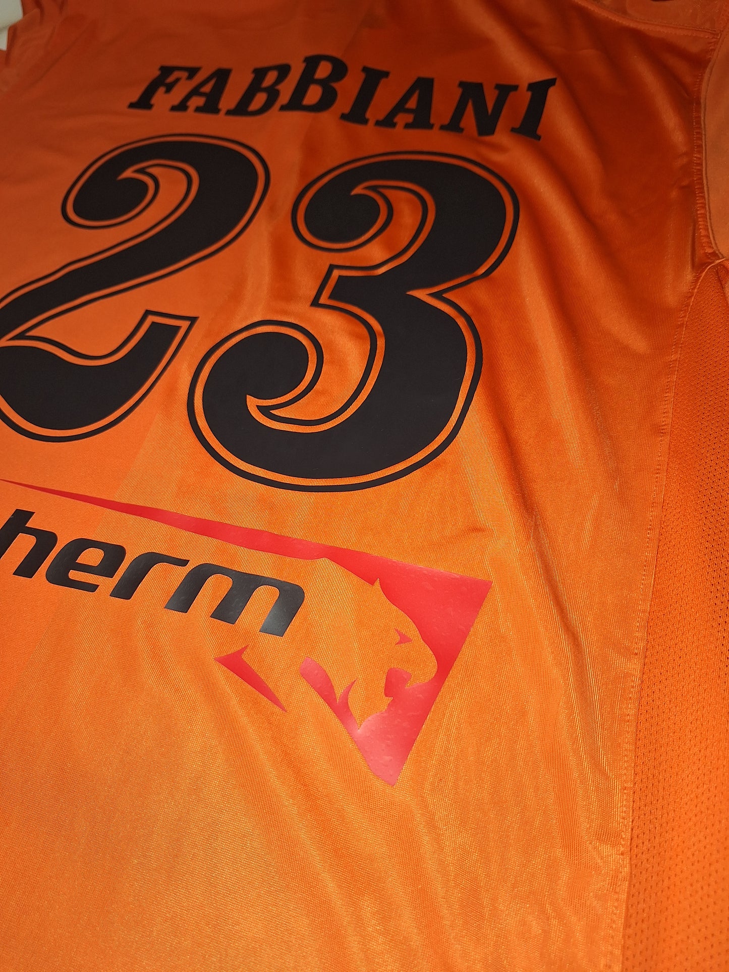 CFR Cluj 2007-2008 away shirt, Fabbiani 23, XL
