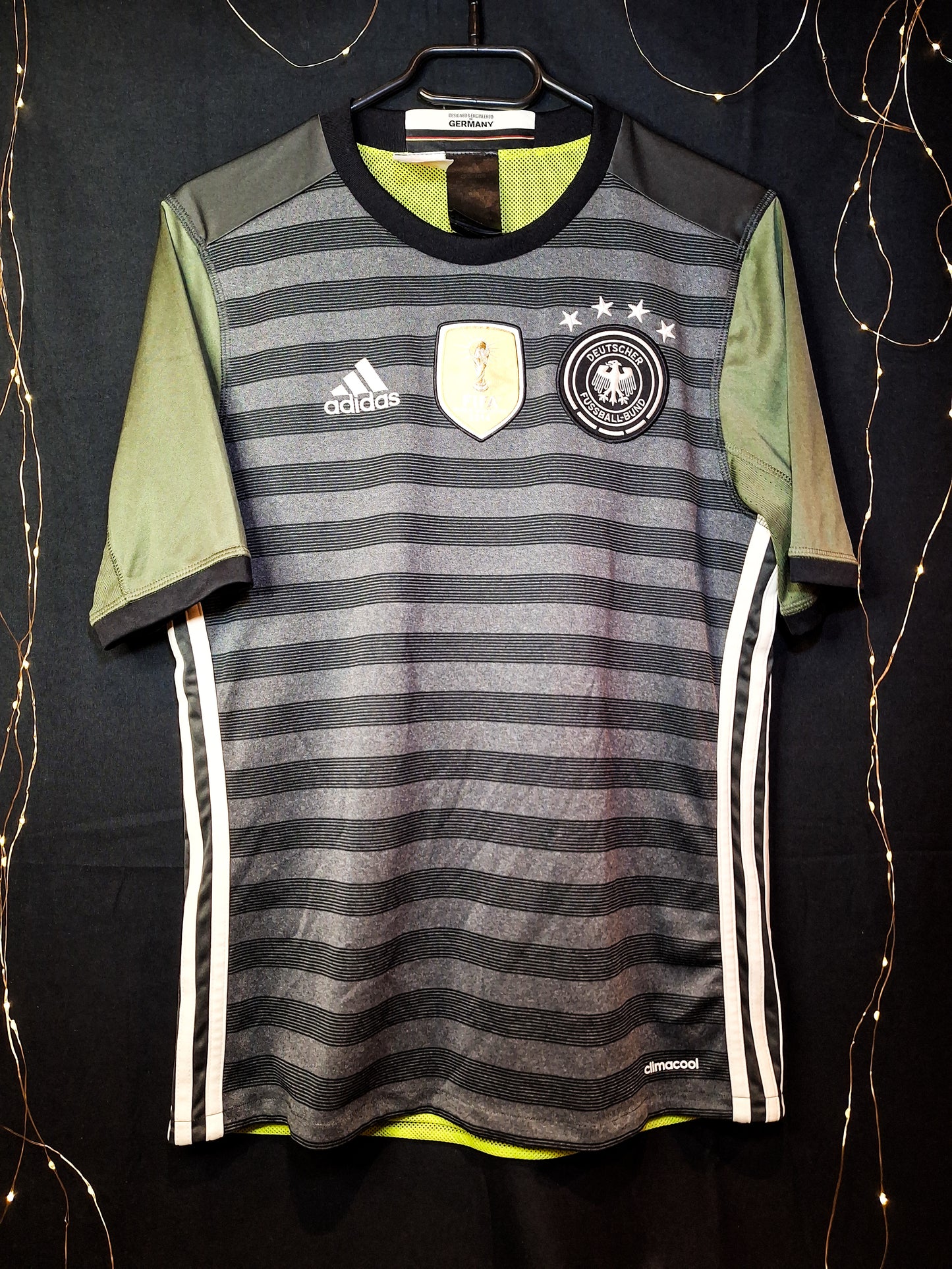 Tricou de fotbal Germania națională 2016 deplasare, 176, adult S