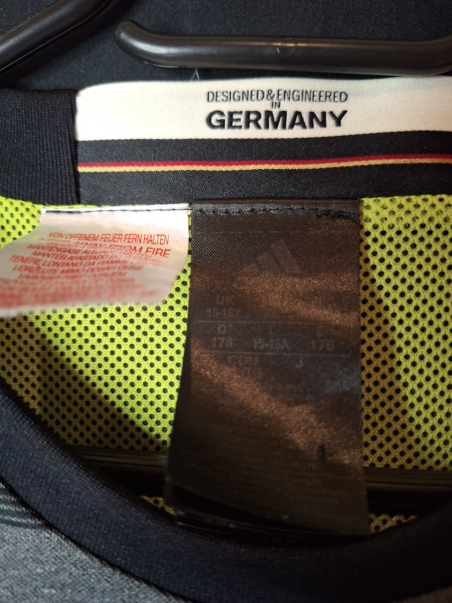 Tricou de fotbal Germania națională 2016 deplasare, 176, adult S
