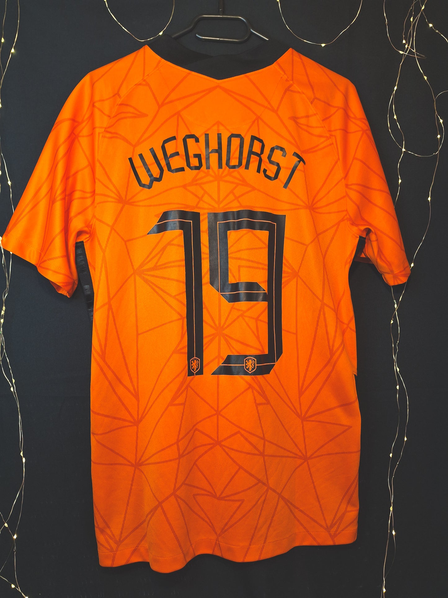 Netherlands 2020 shirt, Weghorst 19, M