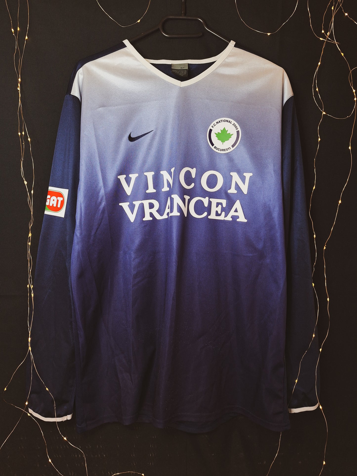 Tricou fotbal FC Național 2003-2004 away, Caramarin 8, M/L