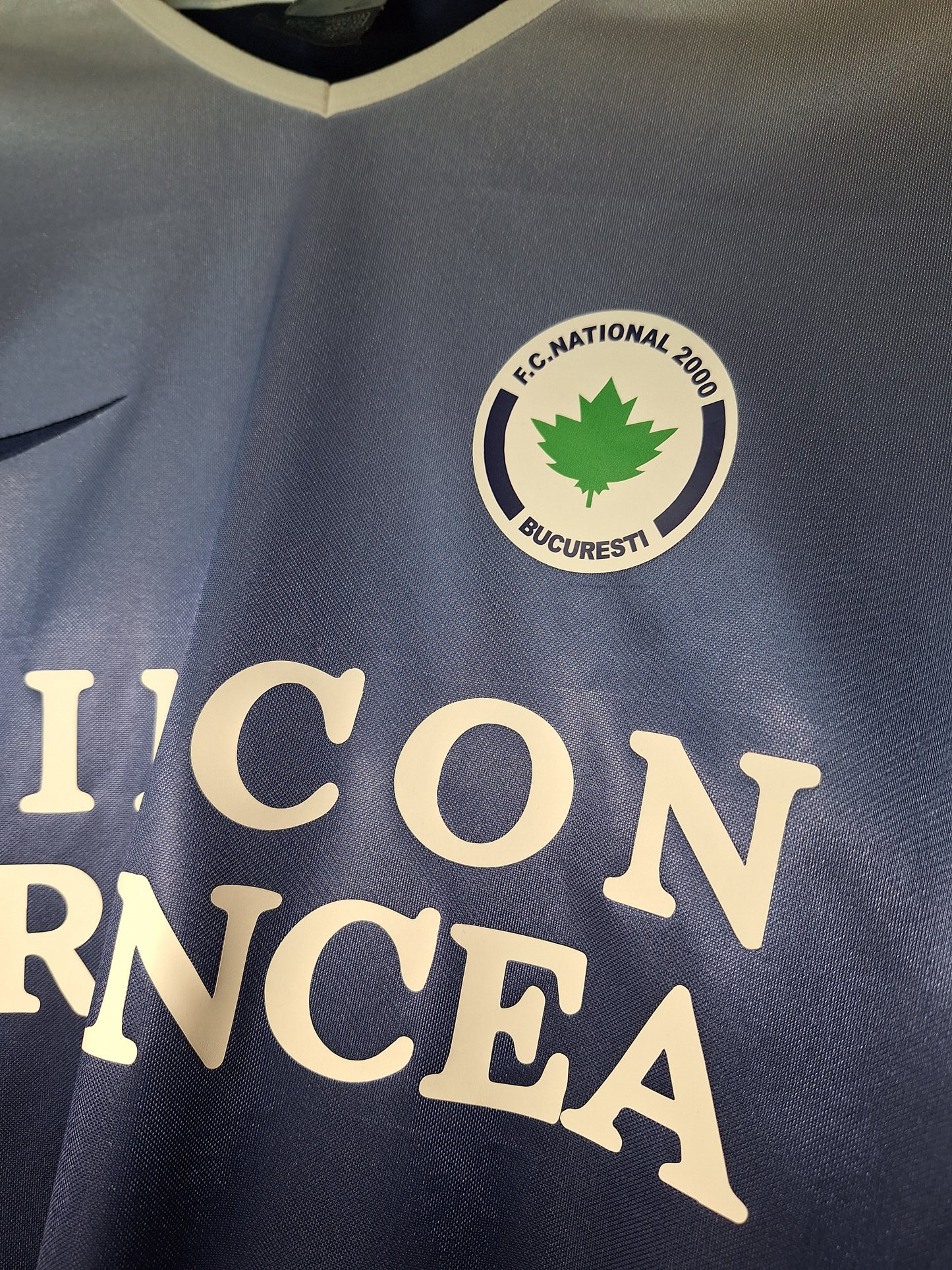 Tricou fotbal FC Național 2003-2004 away, Caramarin 8, M/L