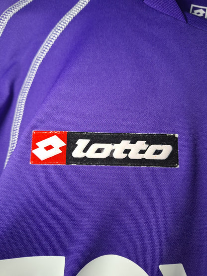 Tricou de fotbal Fiorentina acasă 2006-2007, Mutu 10, M