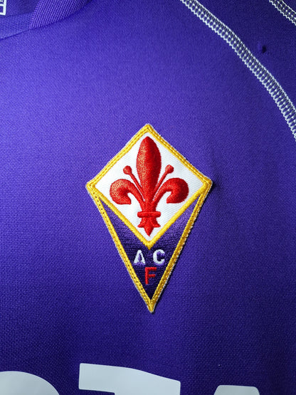 Tricou de fotbal Fiorentina acasă 2006-2007, Mutu 10, M