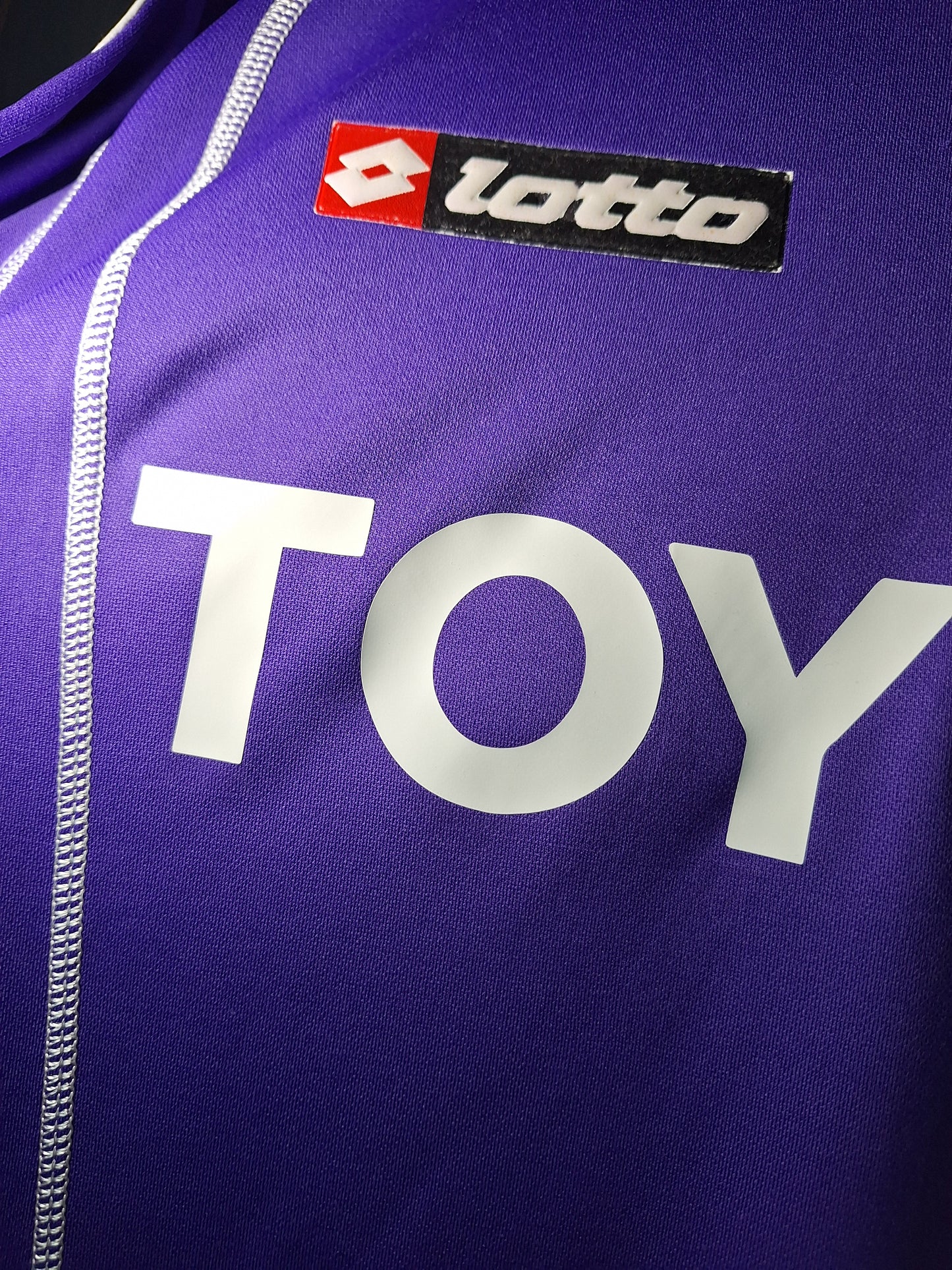 Tricou de fotbal Fiorentina acasă 2006-2007, Mutu 10, M