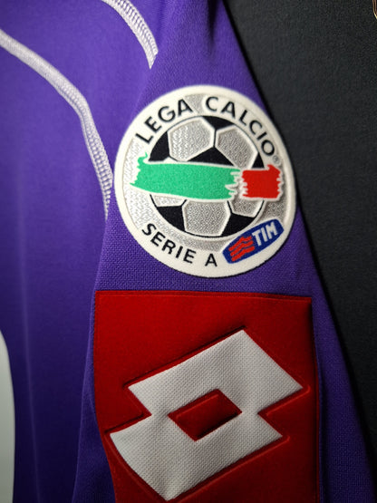 Tricou de fotbal Fiorentina acasă 2006-2007, Mutu 10, M