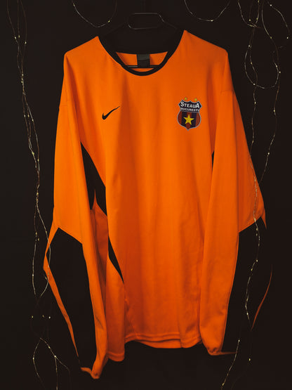 Tricou fotbal de portar Nike template, Steaua 2003-2004, Hamutovski 33, XL