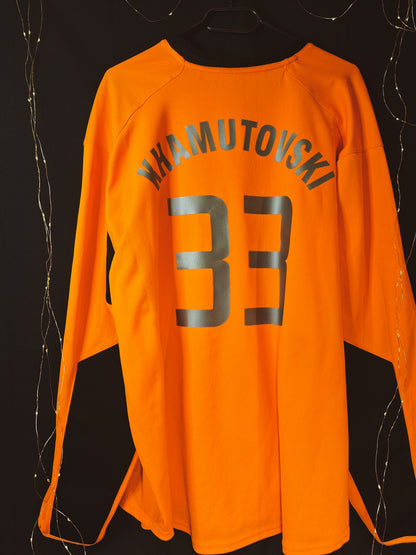 Tricou fotbal de portar Nike template, Steaua 2003-2004, Hamutovski 33, XL