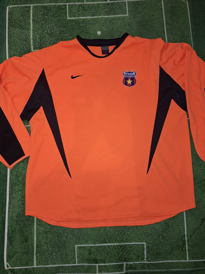 Tricou fotbal de portar Nike template, Steaua 2003-2004, Hamutovski 33, XL