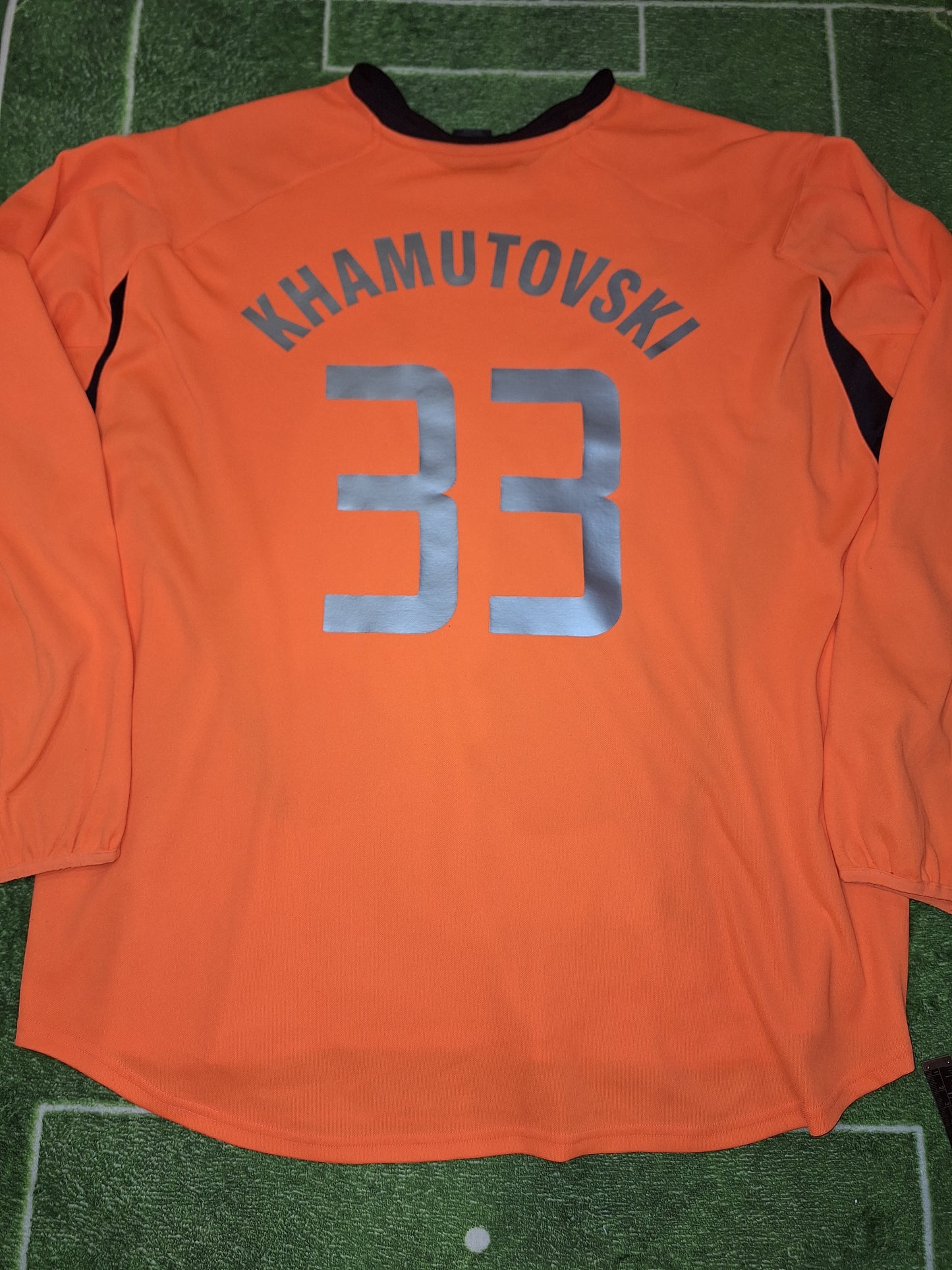 Tricou fotbal de portar Nike template, Steaua 2003-2004, Hamutovski 33, XL