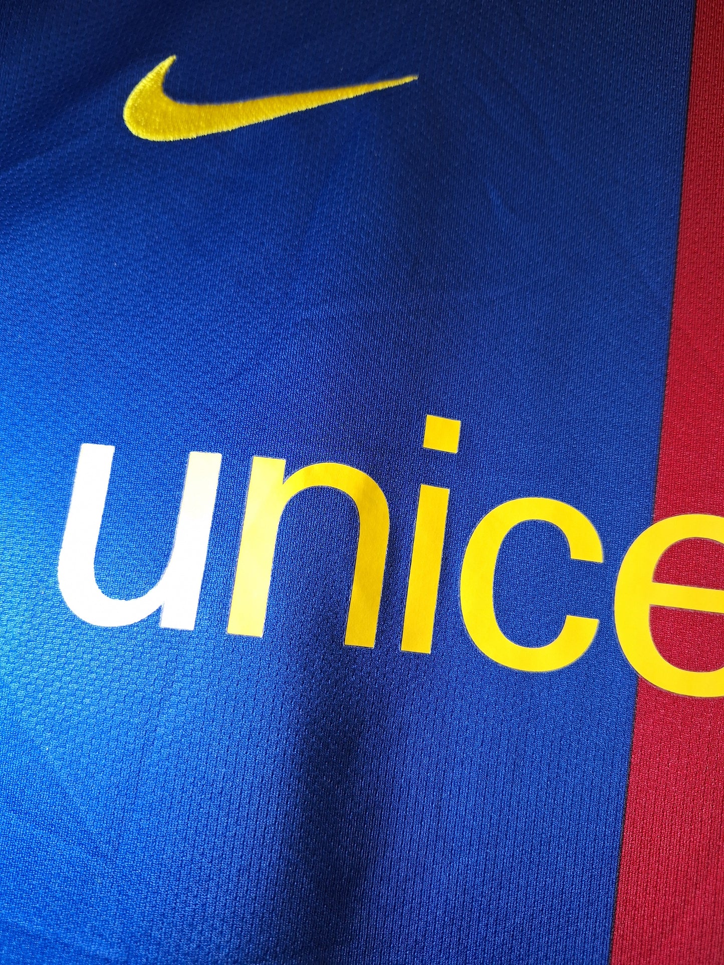 Barcelona 2008-2009 home shirt, Messi 10, M