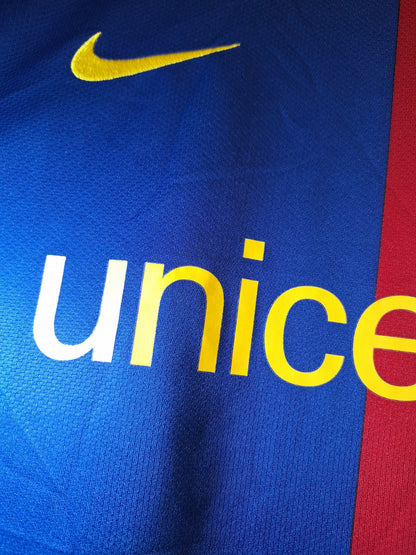 Barcelona 2008-2009 home shirt, Messi 10, M
