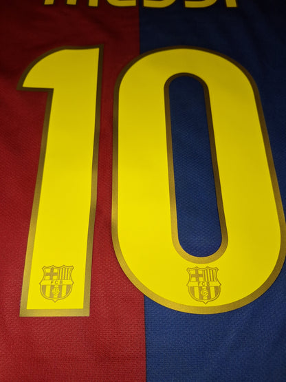 Barcelona 2008-2009 home shirt, Messi 10, M
