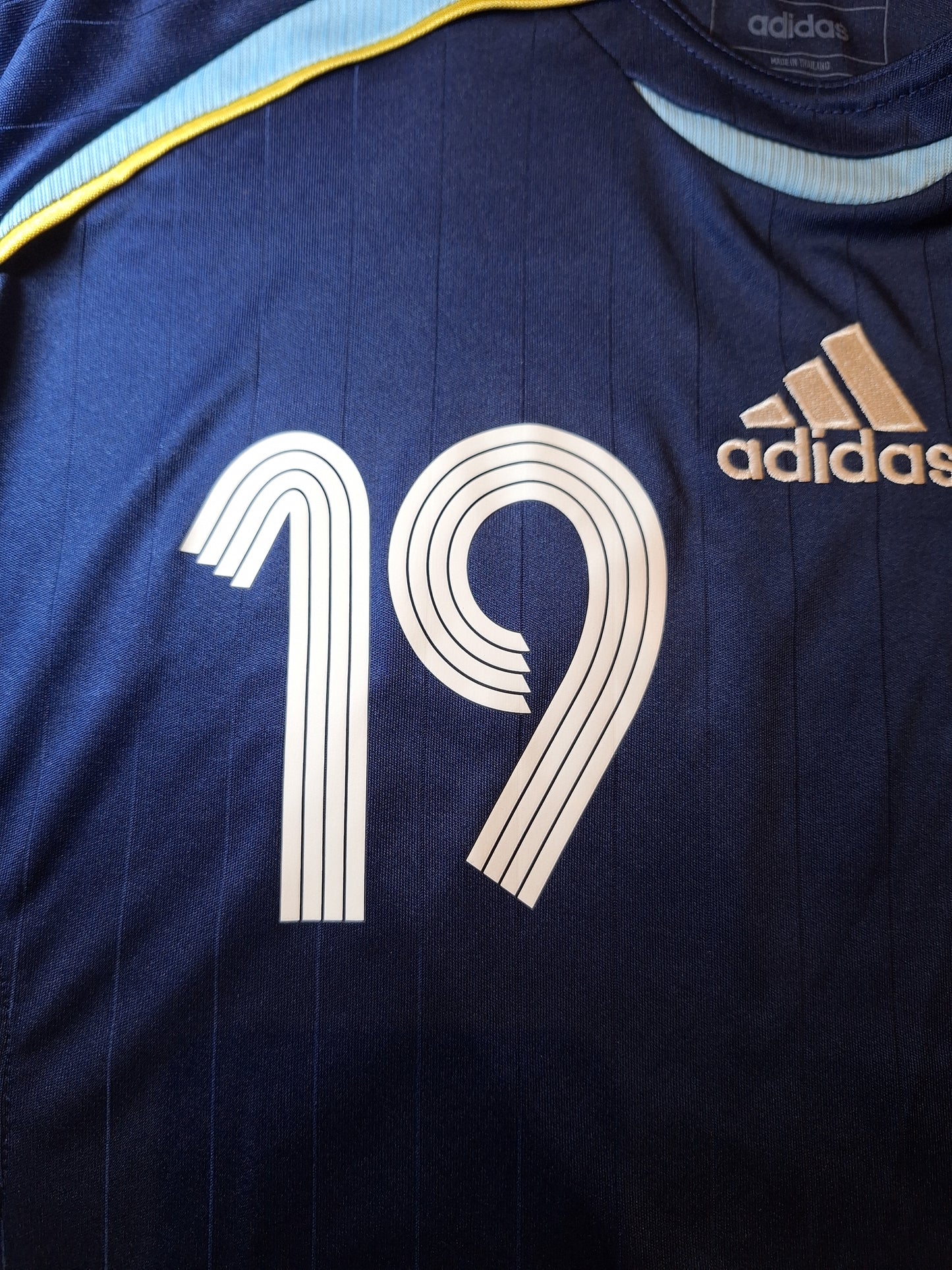 Tricou de fotbal Argentina 2006 deplasare, Messi 19, S
