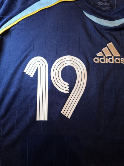 Tricou de fotbal Argentina 2006 deplasare, Messi 19, S