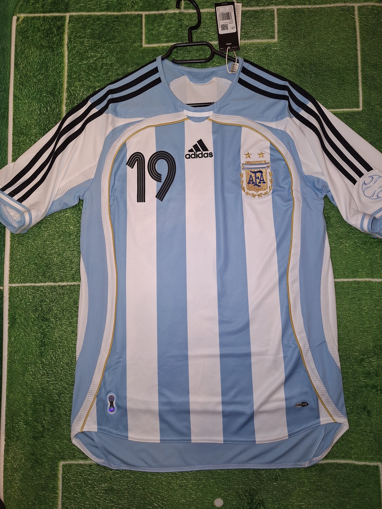 Argentina 2006 home shirt, Messi 19, S