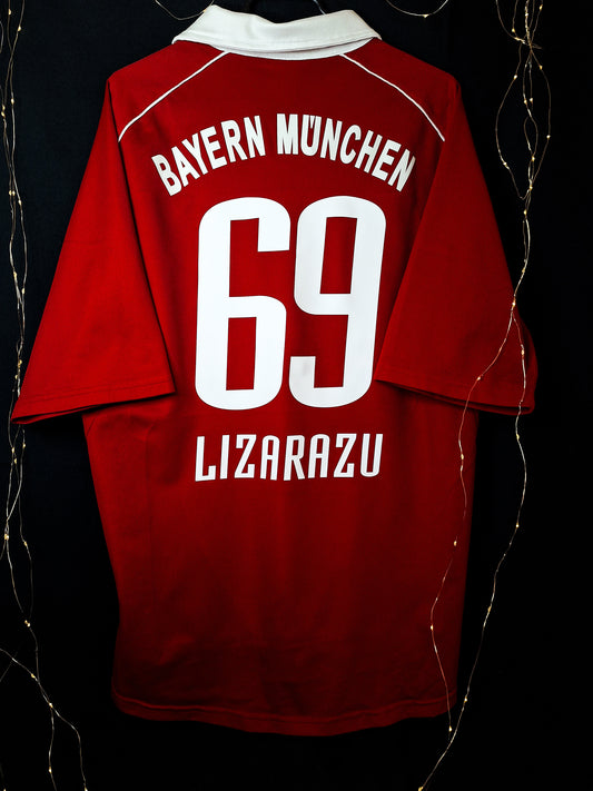 Tricou de fotbal Bayern München 2005-2006 acasă, Lizarazu 69, L