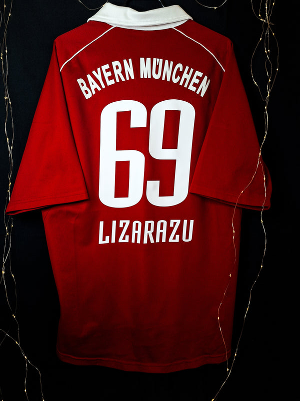Tricou de fotbal Bayern München 2005-2006 acasă, Lizarazu 69, L