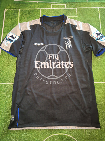 Tricou de fotbal Chelsea 2004-2005 deplasare, Mutu 7, M