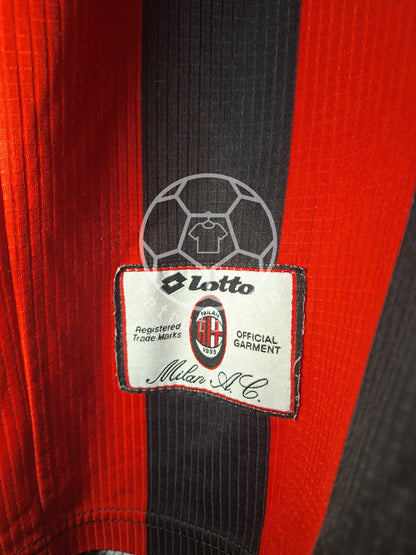 Tricou de fotbal AC Milan 1997-1998 acasă, Savicevic 10, M/L