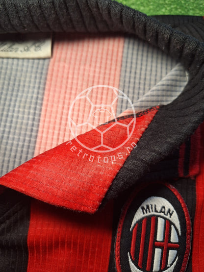 Tricou de fotbal AC Milan 1997-1998 acasă, Savicevic 10, M/L