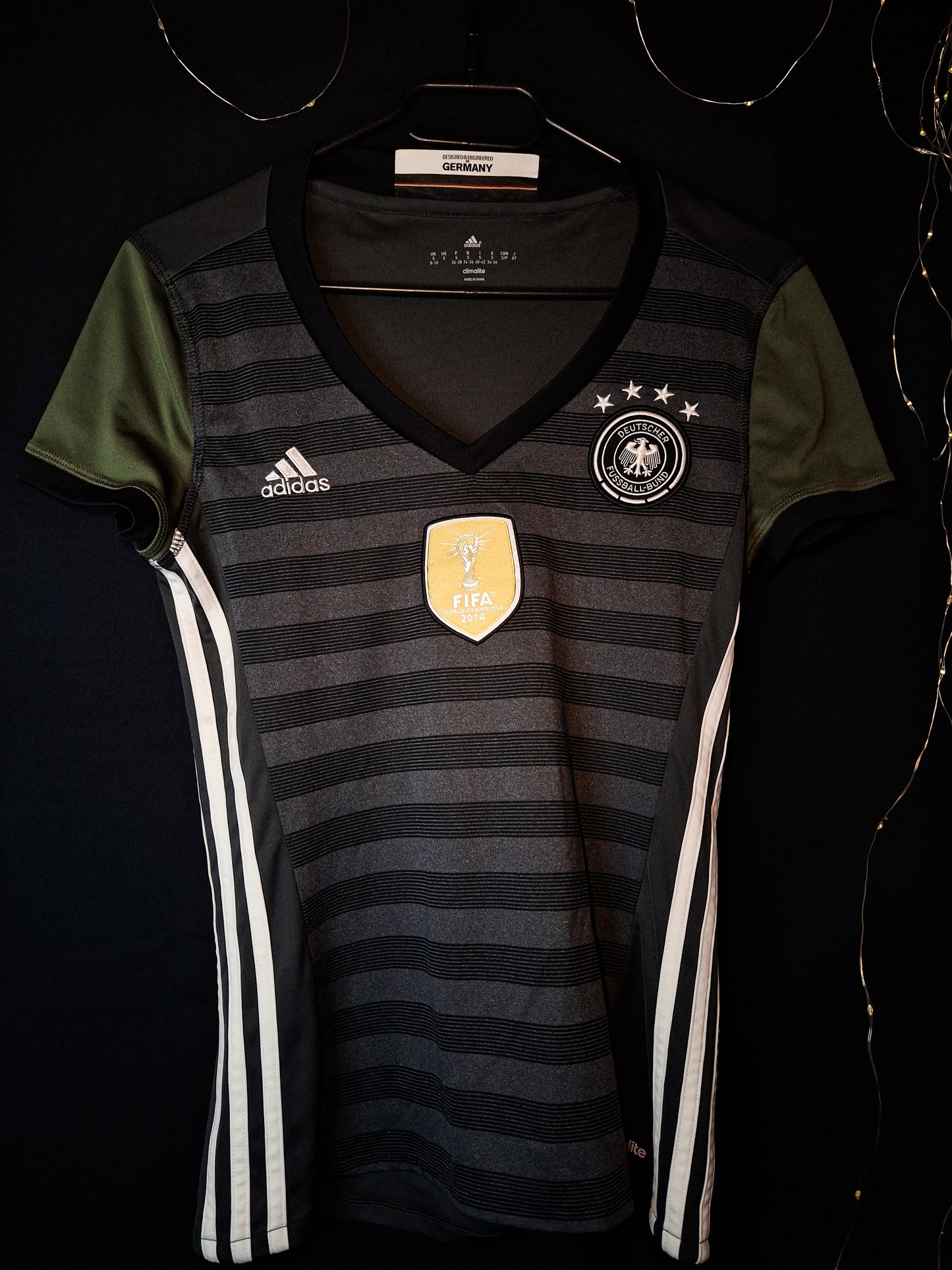 Tricou de fotbal de damă Germania 2012 deplasare, S