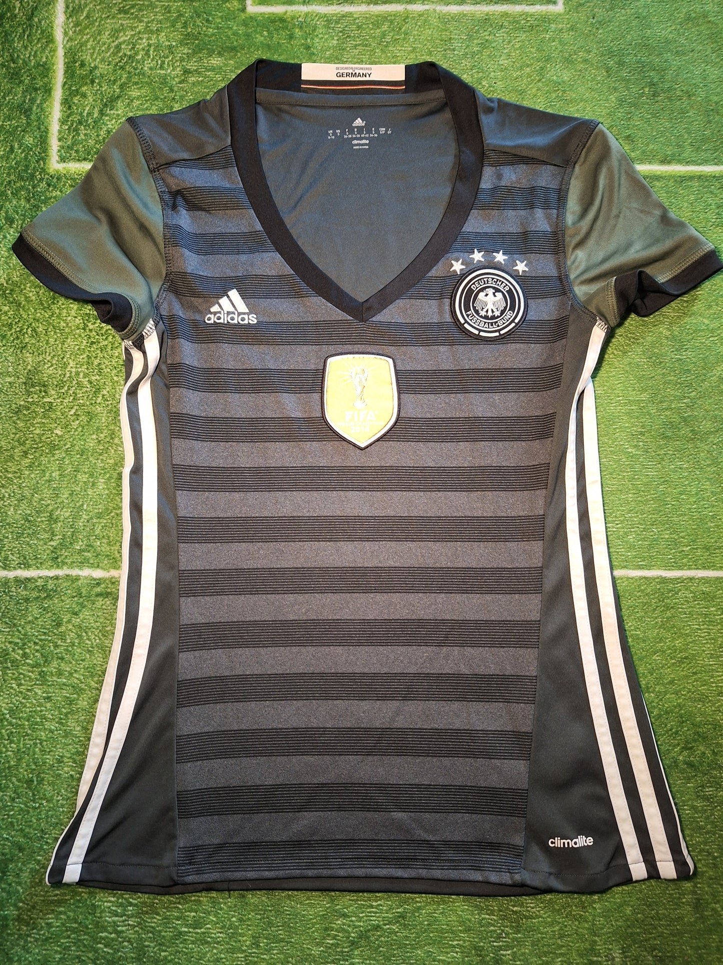Tricou de fotbal de damă Germania 2012 deplasare, S