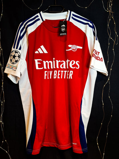 Arsenal 2024-2025 home shirt, Rice 41, M
