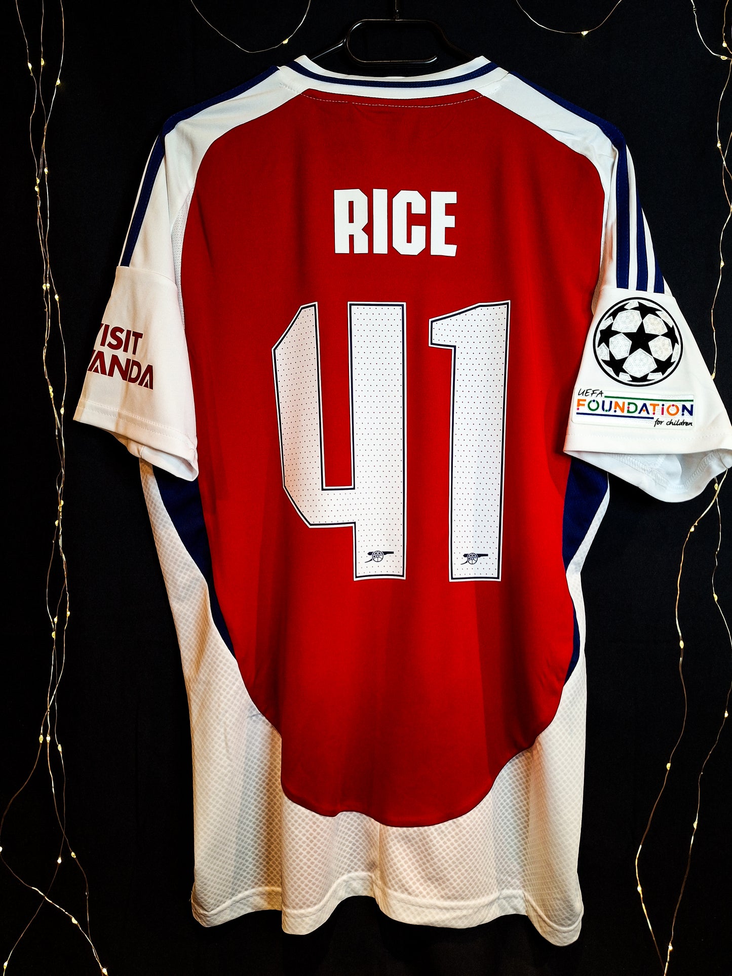 Arsenal 2024-2025 home shirt, Rice 41, M