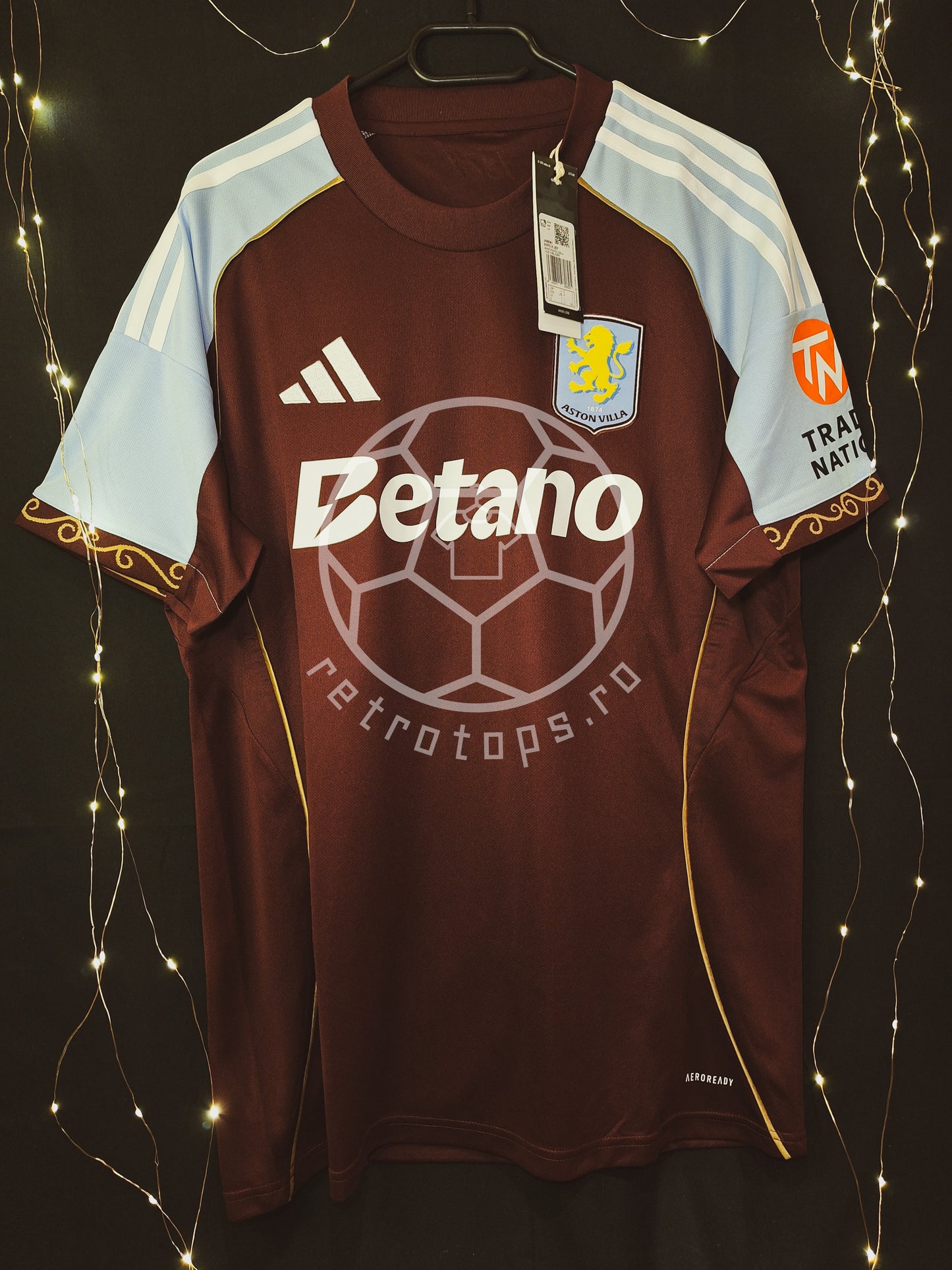 Tricou de fotbal Aston Villa 2025-2026 acasă, L
