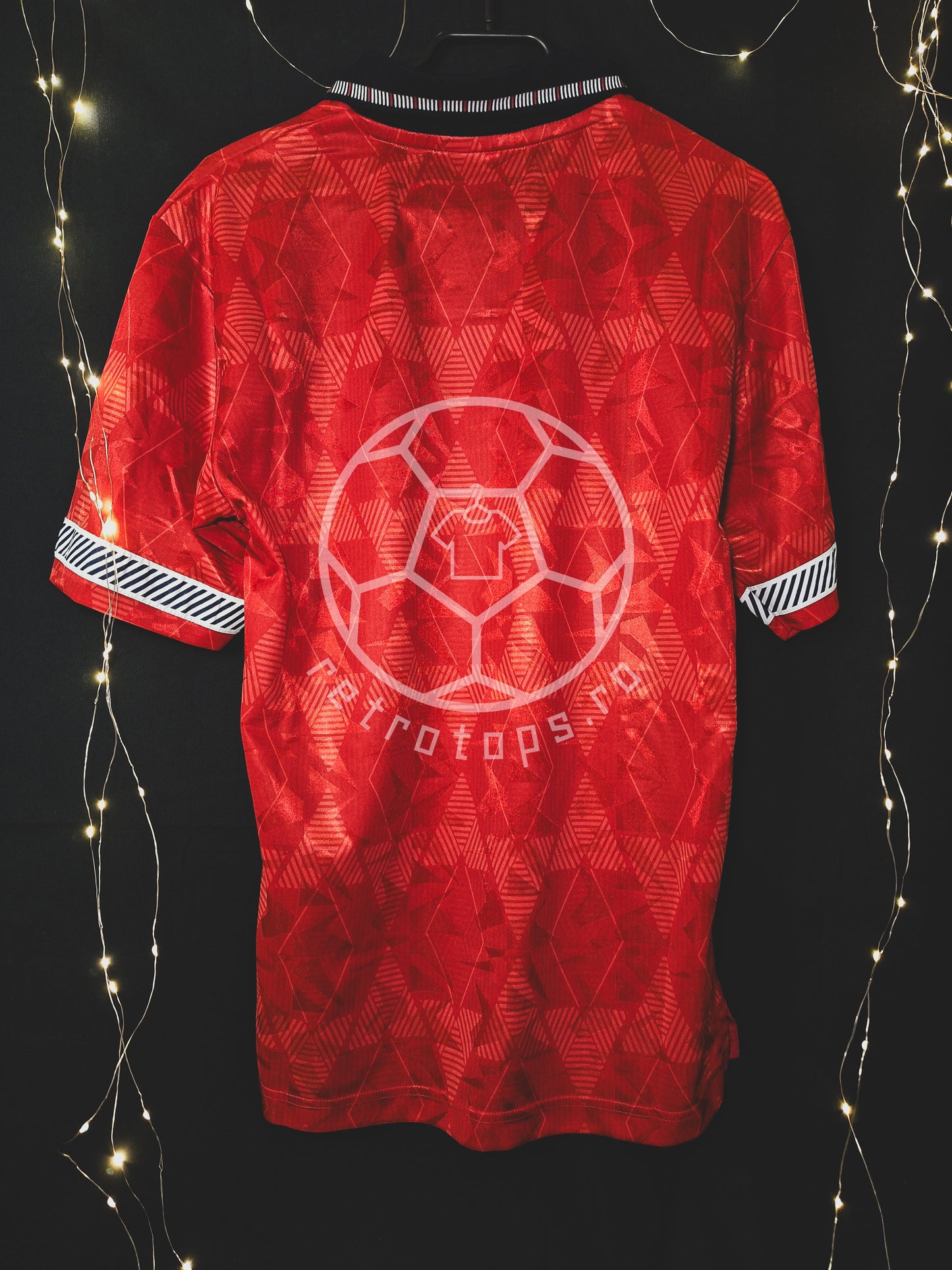 Tricou fotbal Anglia 1990 deplasare Score Draw, S