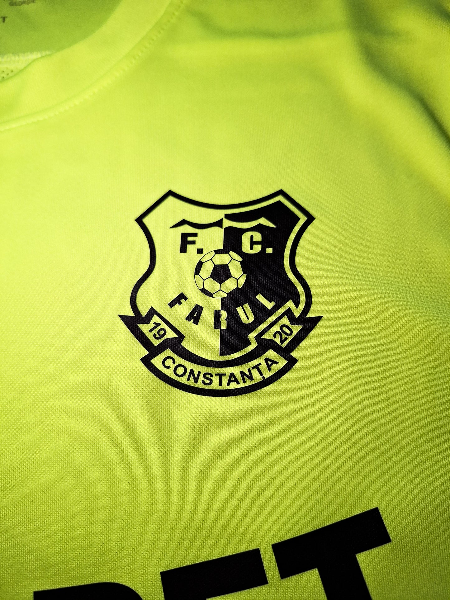 Tricou fotbal deplasare Farul Constanța 2024-2025, L