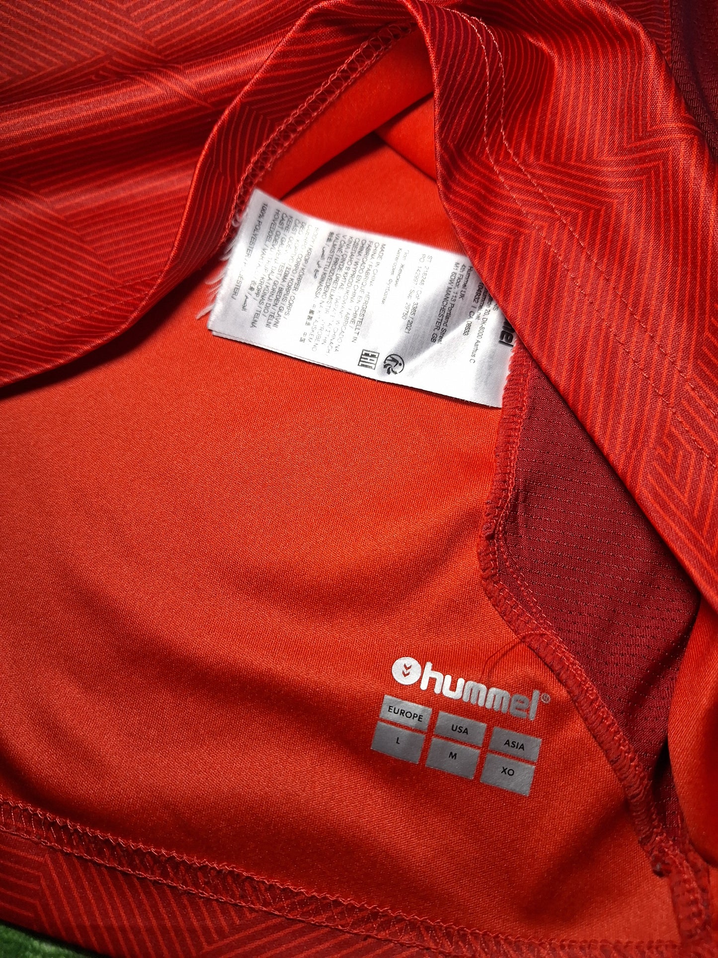 Denmark Hummel training shirt, L