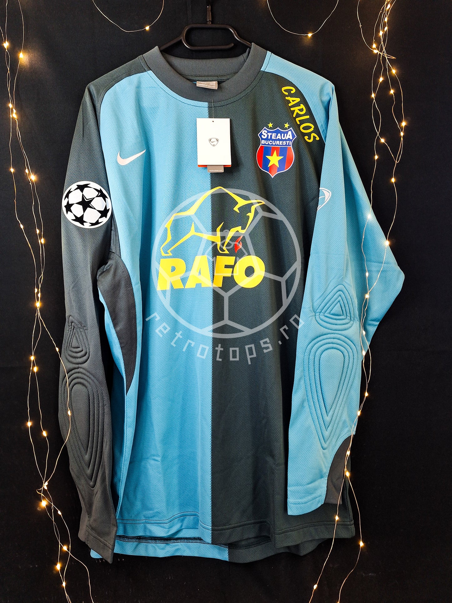 Tricou fotbal Steaua 2006, Carlos 13, L