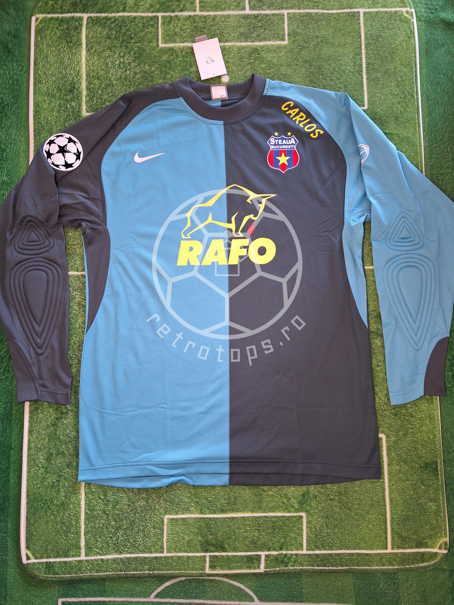 Tricou fotbal Steaua 2006, Carlos 13, L