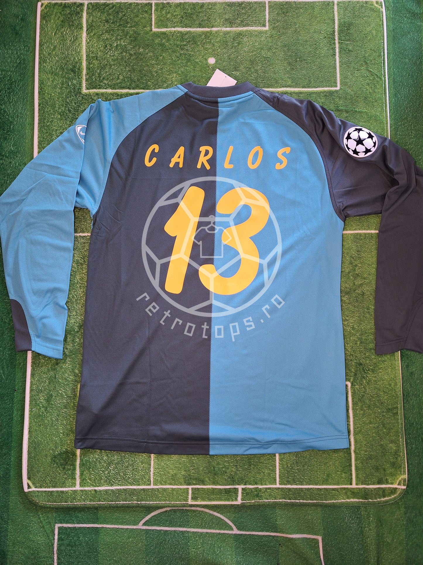 Tricou fotbal Steaua 2006, Carlos 13, L